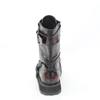 DemoniaCult - VALOR220 Platform Boots - Burgundy Product image